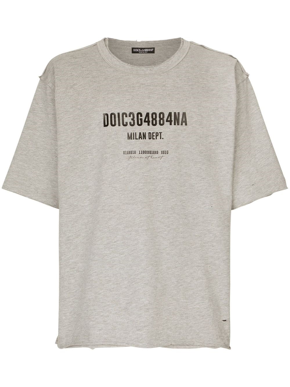 DOLCE & GABBANA T-SHIRT WITH PRINT