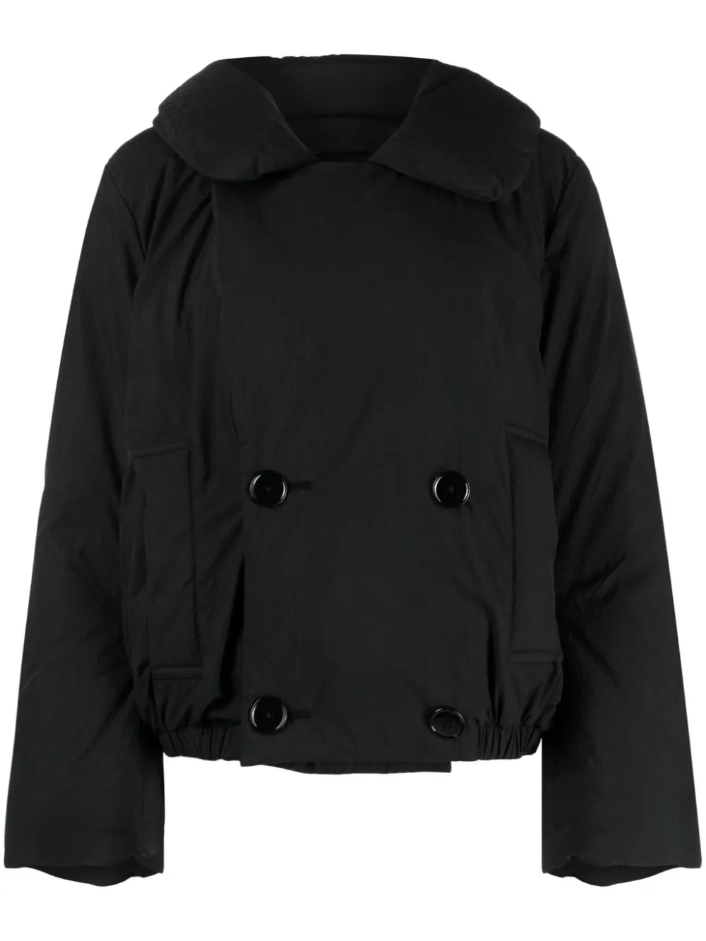 LEMAIRE DOWN JACKET WITH WIDE LAPELS