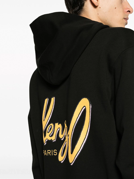 Kenzo dragon embroidery shop zip front hoodie