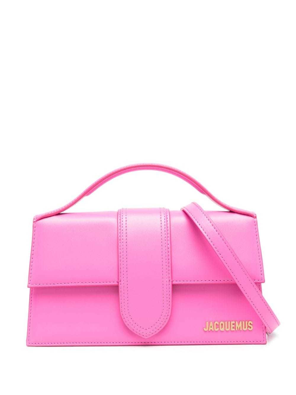 Jacquemus Le Grand Child Tote Bag In Pink & Purple