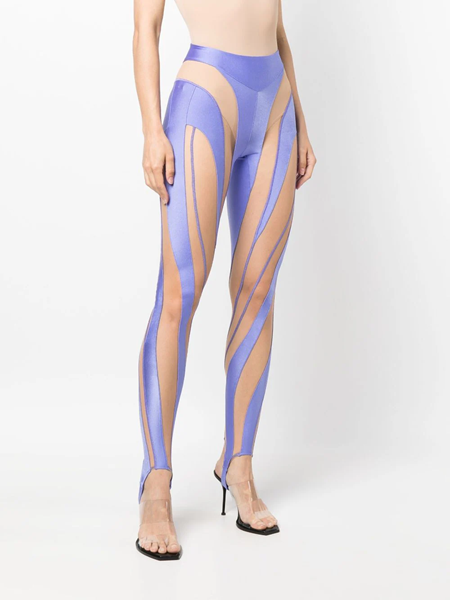 mugler Spiral leggings with inserts available on  -  33143 - NZ