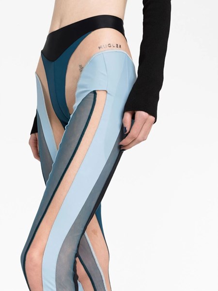 mugler Spiral leggings with inserts available on  -  33147 - GH