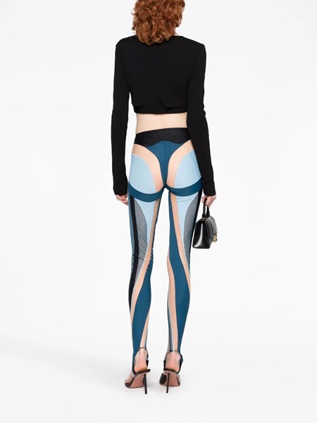 mugler Spiral leggings with inserts available on  -  33147 - FK