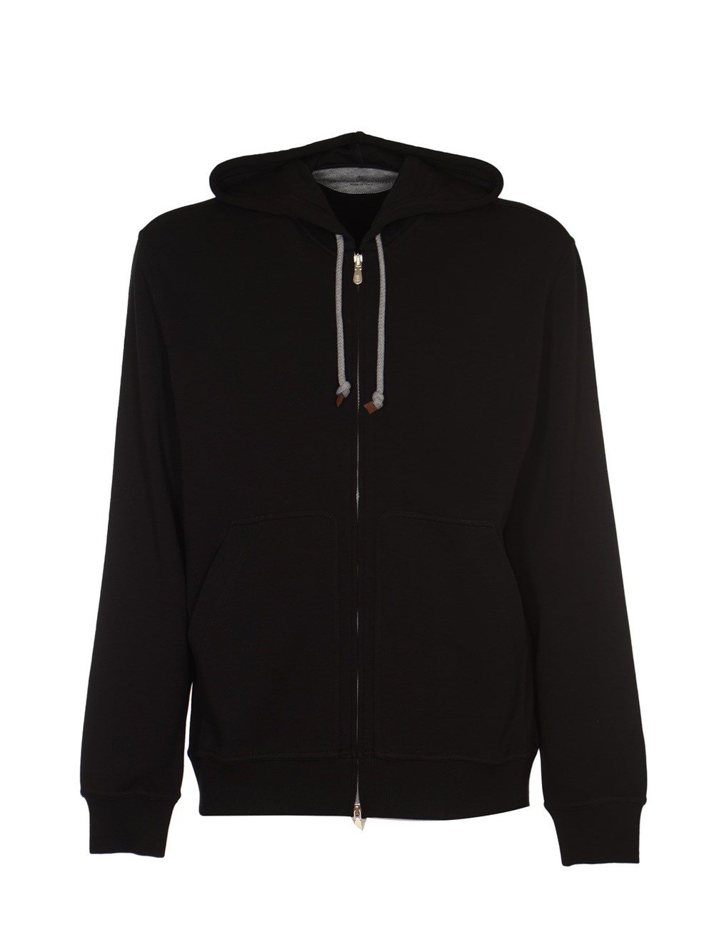 Brunello Cucinelli Cardigan Sweatshirt In Black