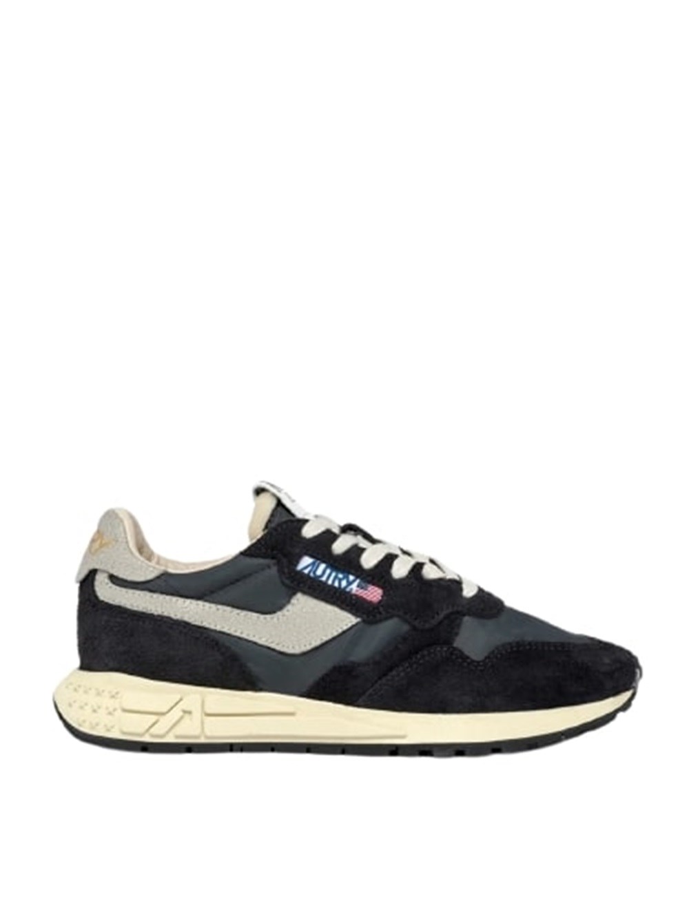 Autry Whirlwind Low Wom Sneakers Color Black In Nc05_nylon_crack_wht_black