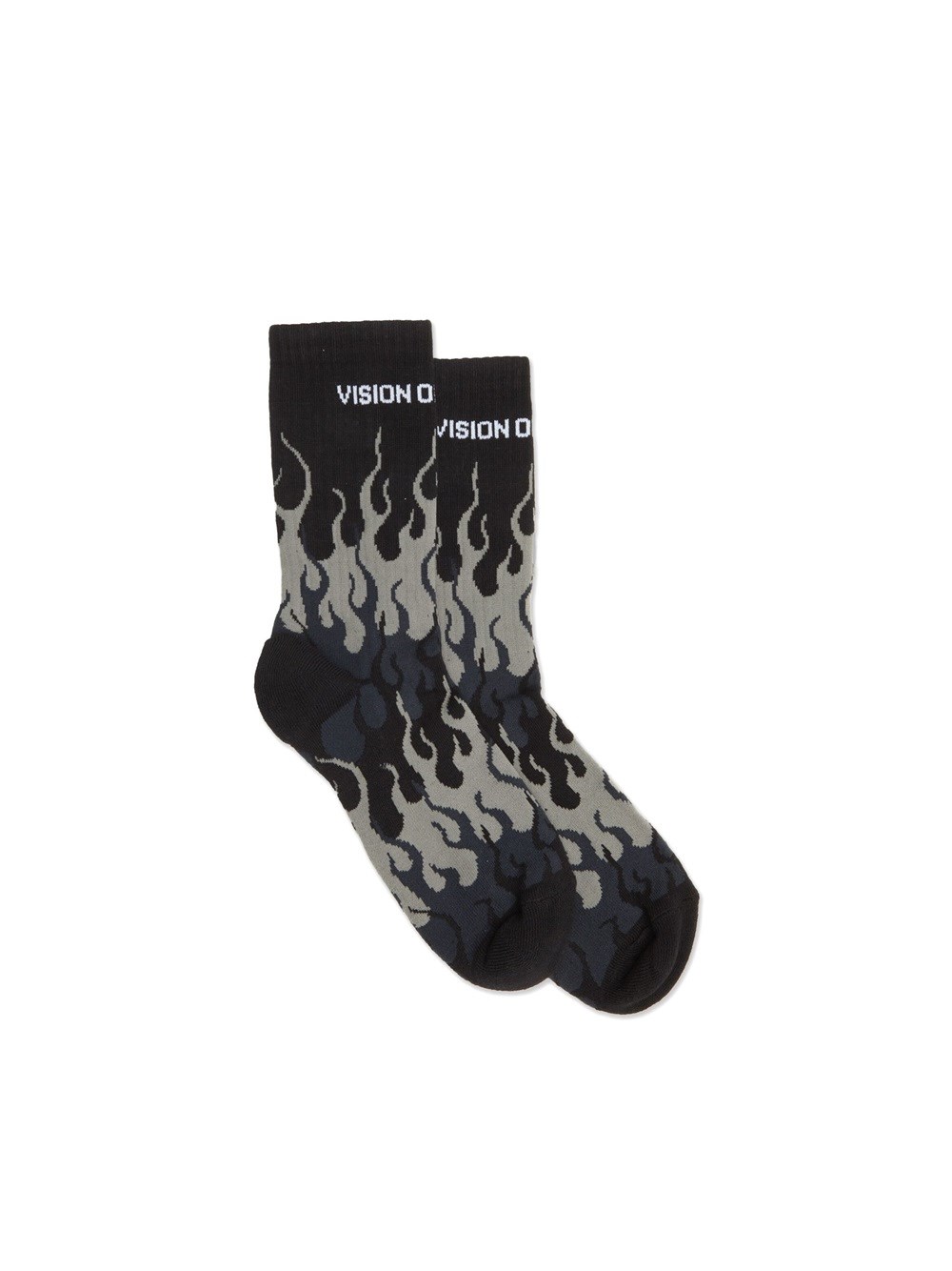 Vision Of Super One Size Medium Sock In Black