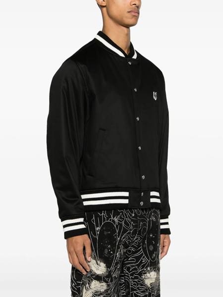 maison kitsune` Bomber jacket with patch available on