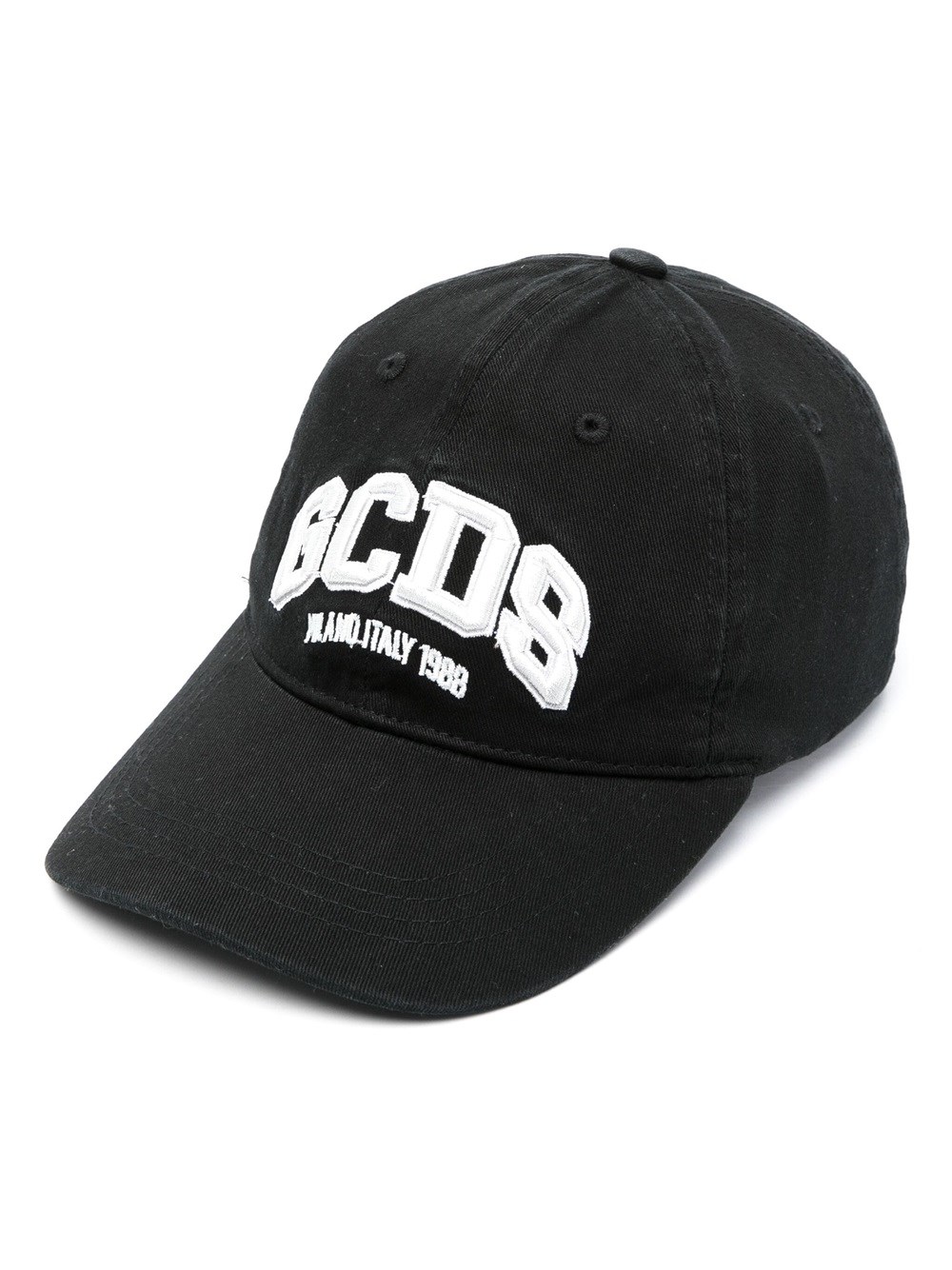 Shop Gcds Baseball Hat With Embroidery In Black