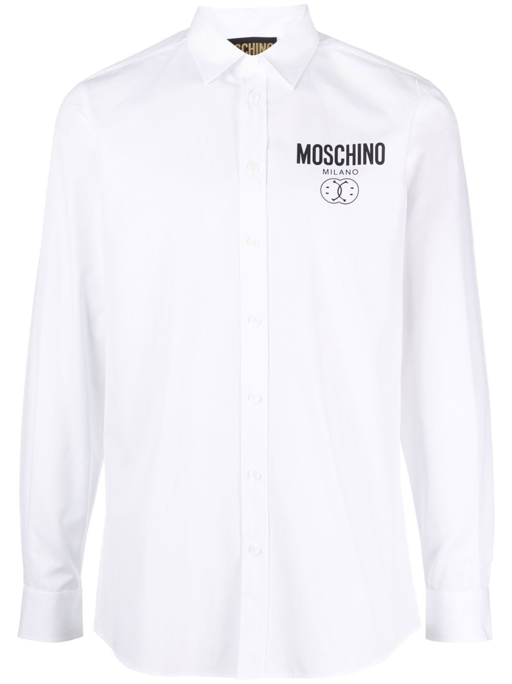 Moschino Shirt With Print In White