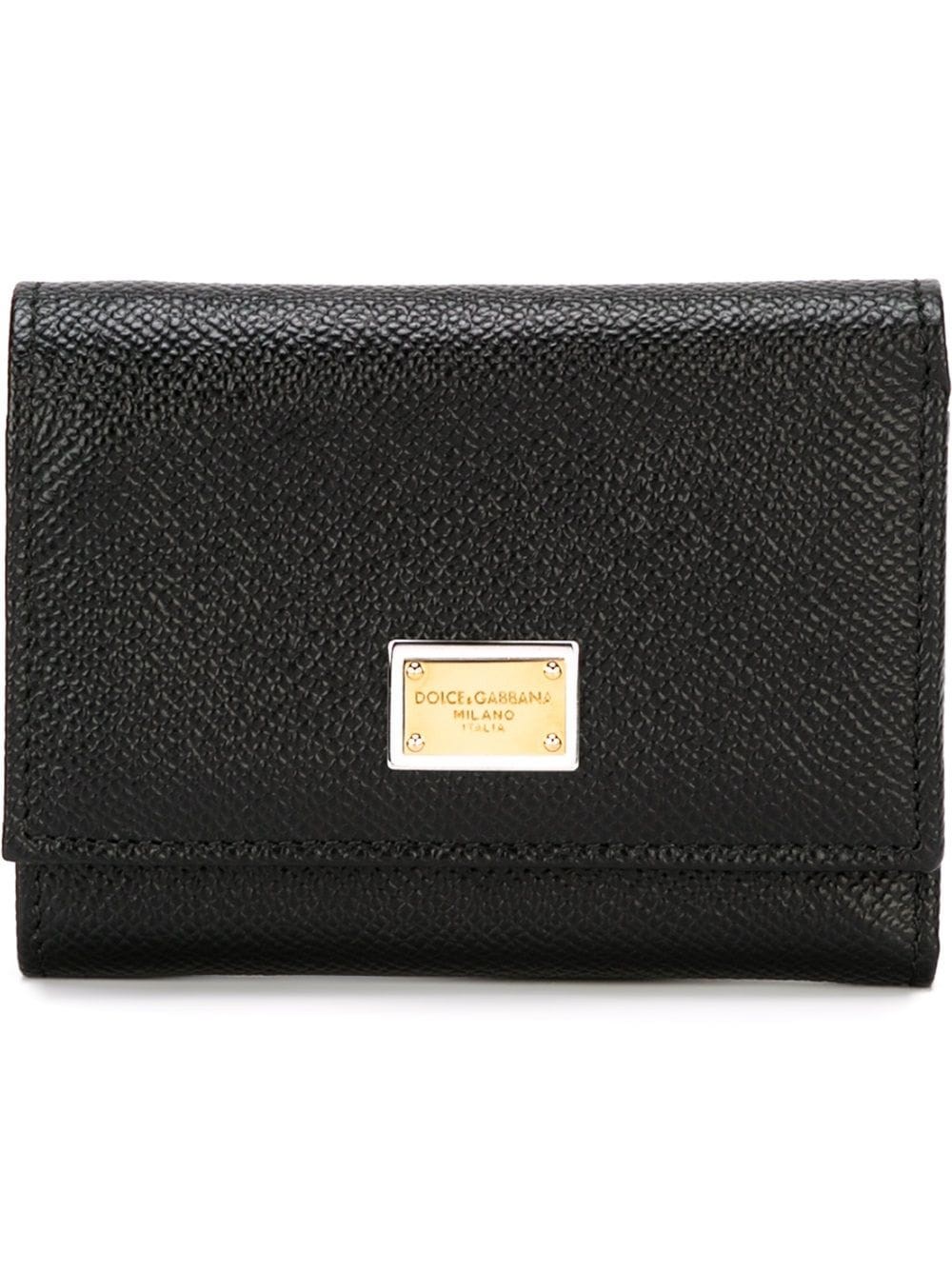 Shop Dolce & Gabbana Dauphine Wallet In Black