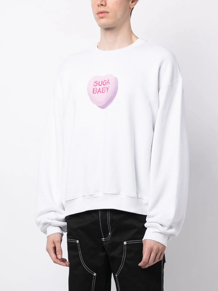 Alexander wang white discount sweatshirt