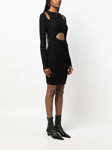simkhai x wolford Short wrap dress available on