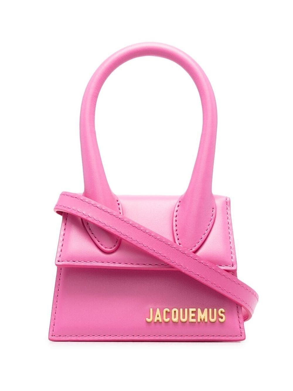 Jacquemus Le Chiquito Mini Bag In Pink & Purple