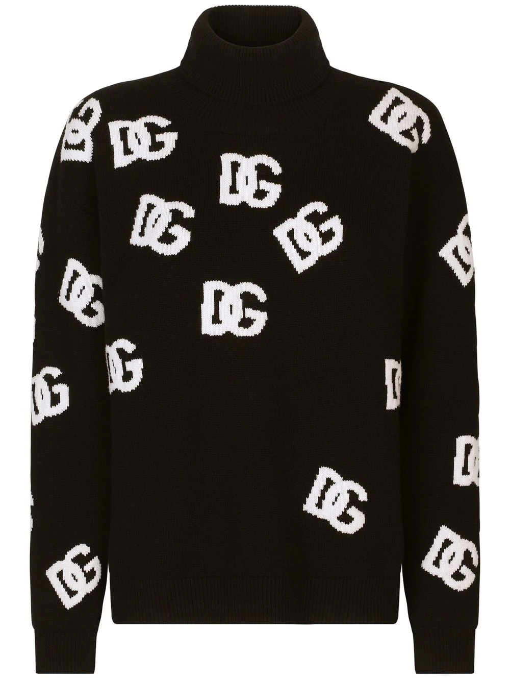 Dolce & Gabbana Distressed Effect Jumper In Black