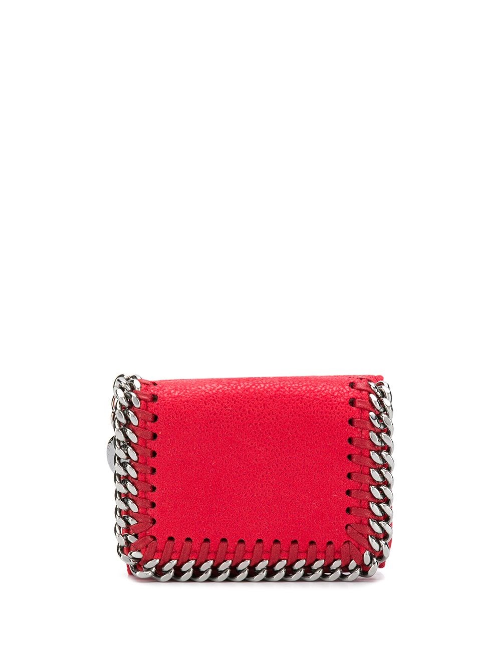 Stella Mccartney Small Falabella Wallet In Red