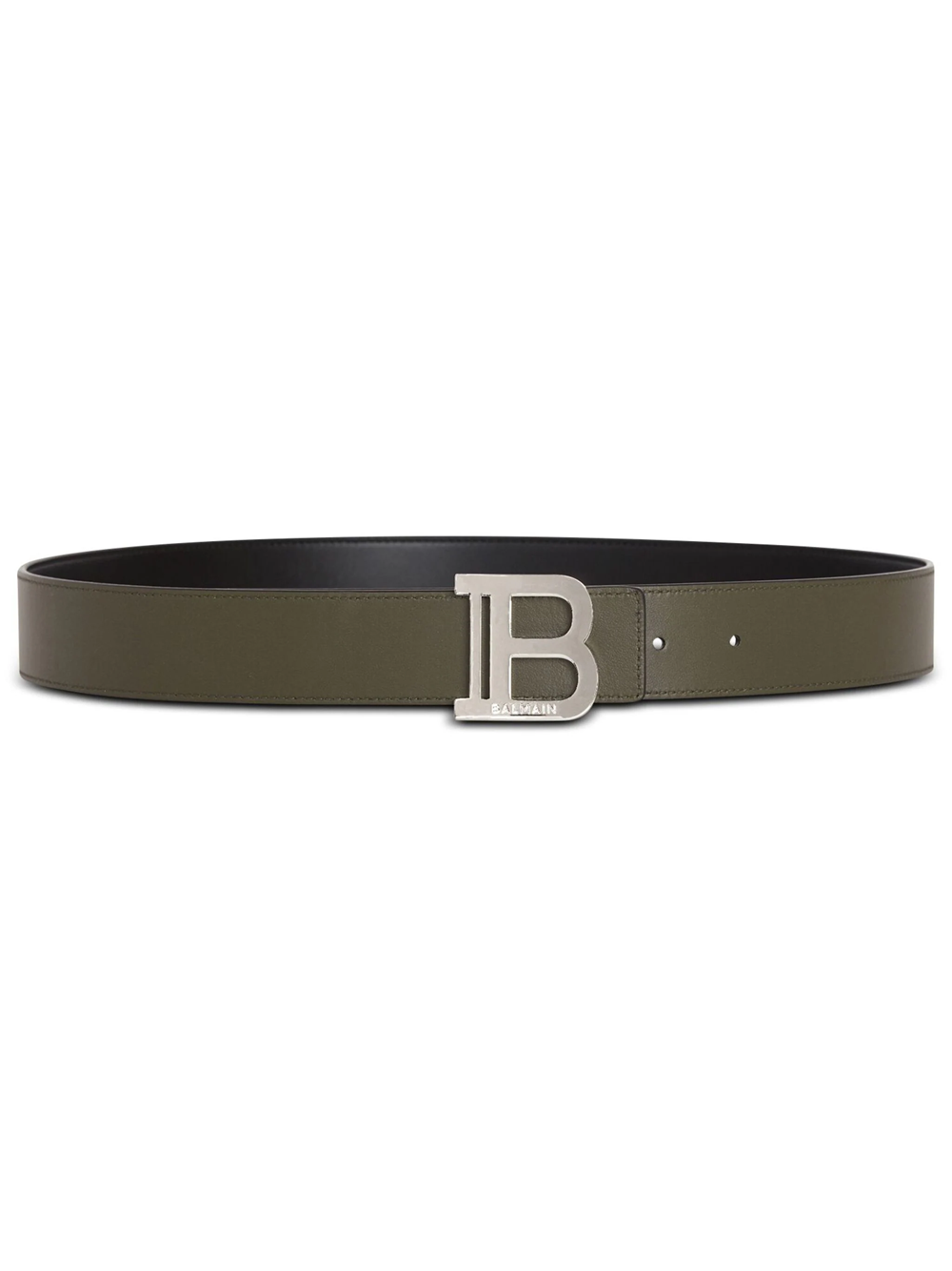 Balmain Reversible B-belt In Black
