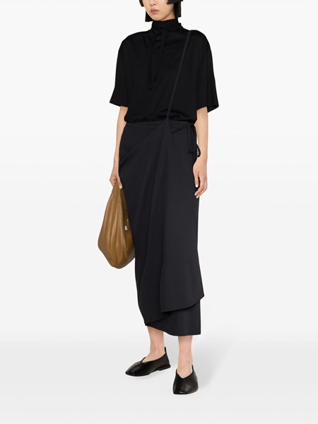 lemaire Long wrap skirt available on theapartmentcosenza.com