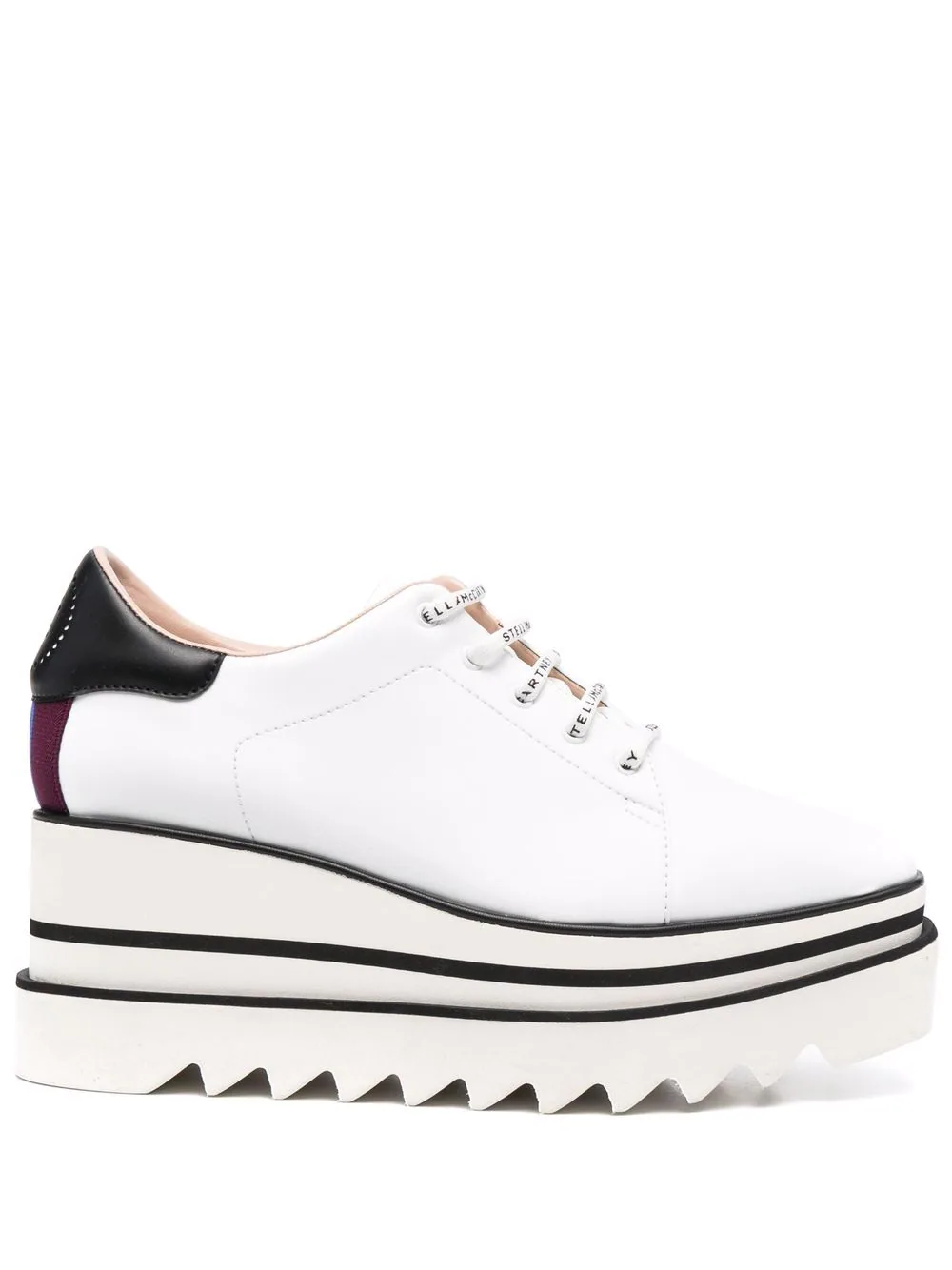 Stella Mccartney Elyse 80mm Sneakers With Non-slip Sole In White