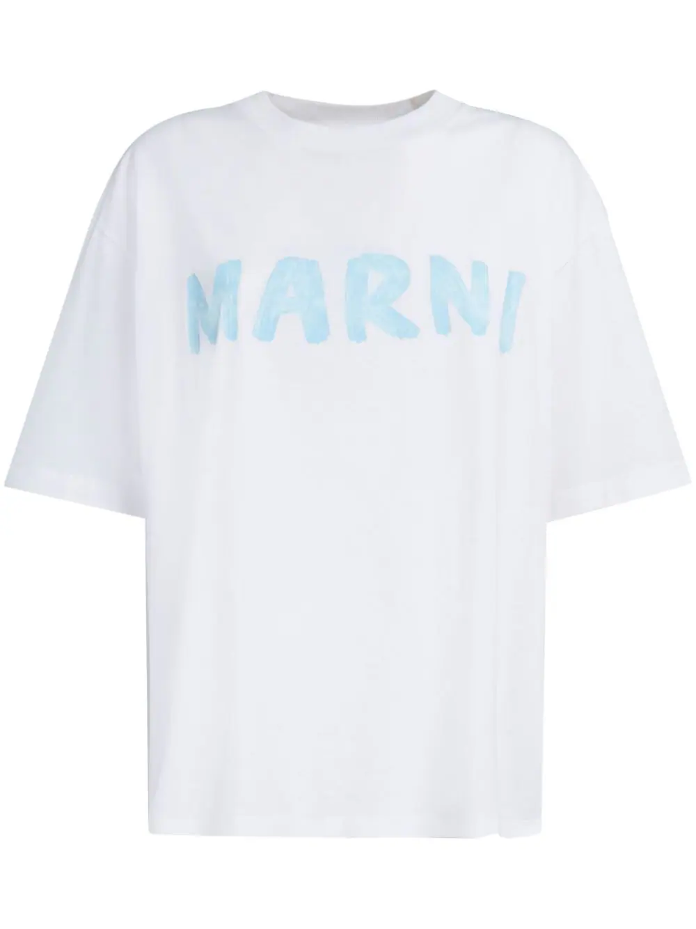 Shop Marni T-shirt With Print In White