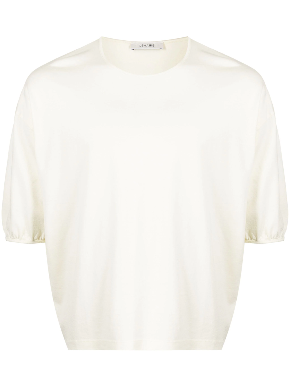 LEMAIRE T-SHIRT WITH LOW SHOULDER SLEEVES