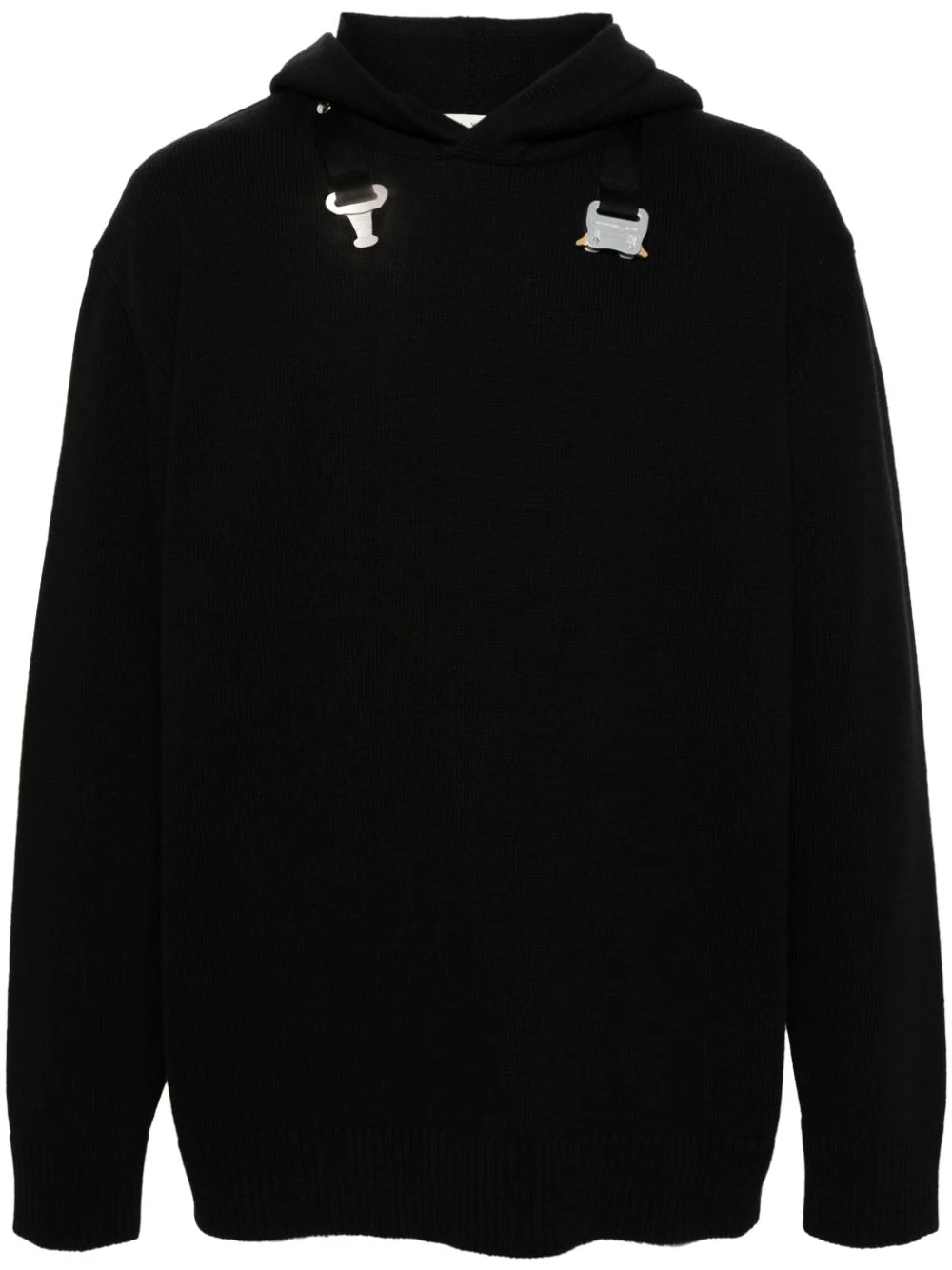 Shop Alyx Cotton Sweatshirt With Buckle Detail In Black