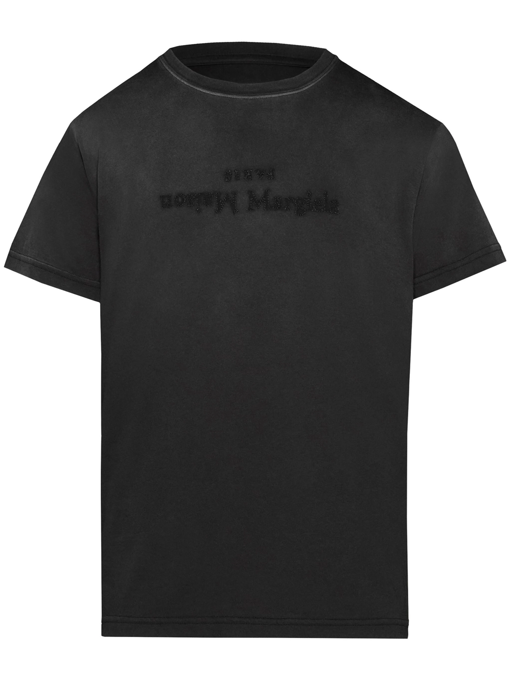 Shop Maison Margiela Reverse T-shirt With Print In Black