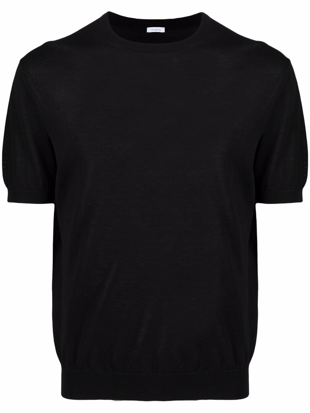 Shop Malo T-shirts In Black