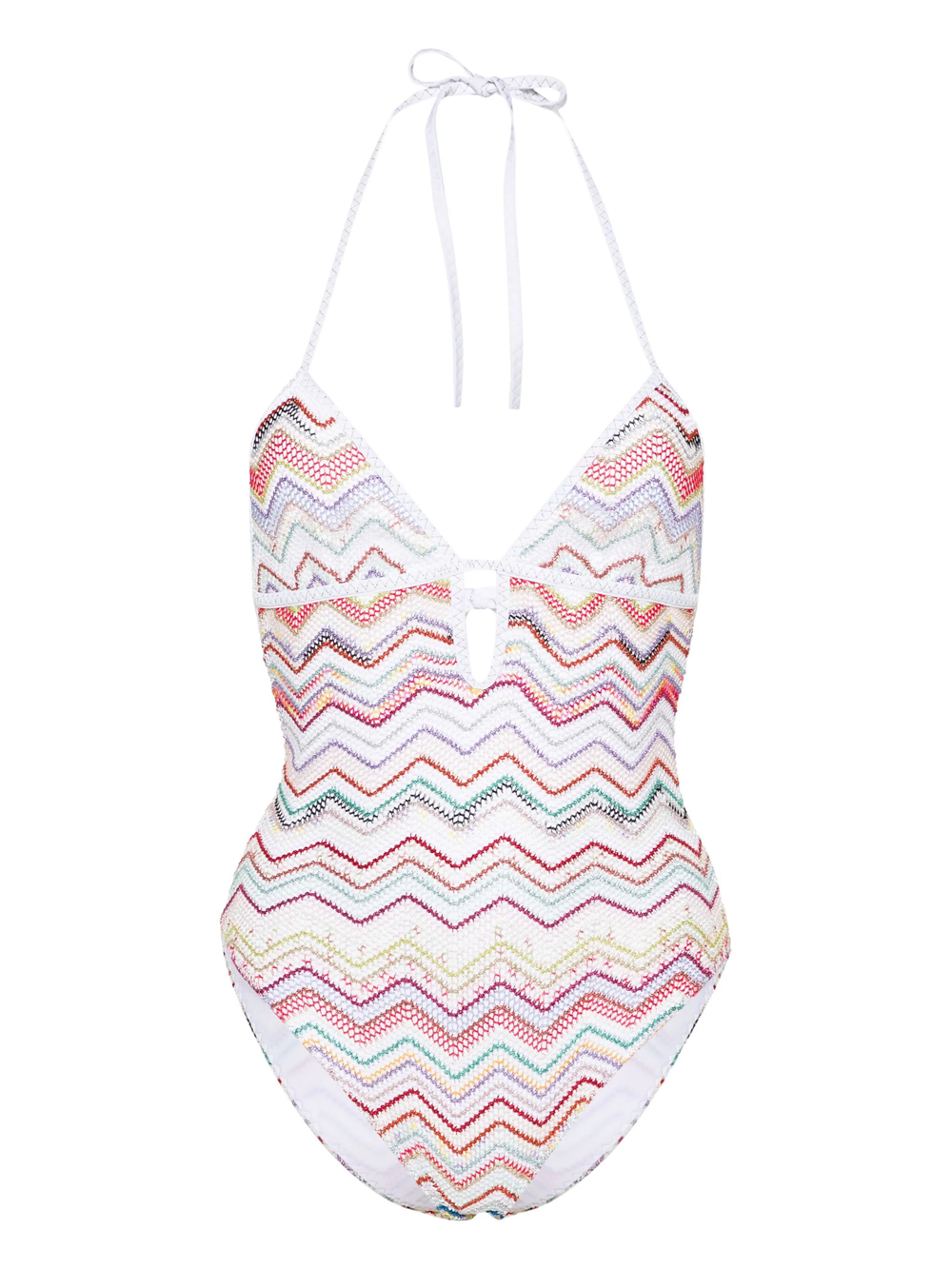 Missoni One Piece Multicolor Red Tones In Multicolour