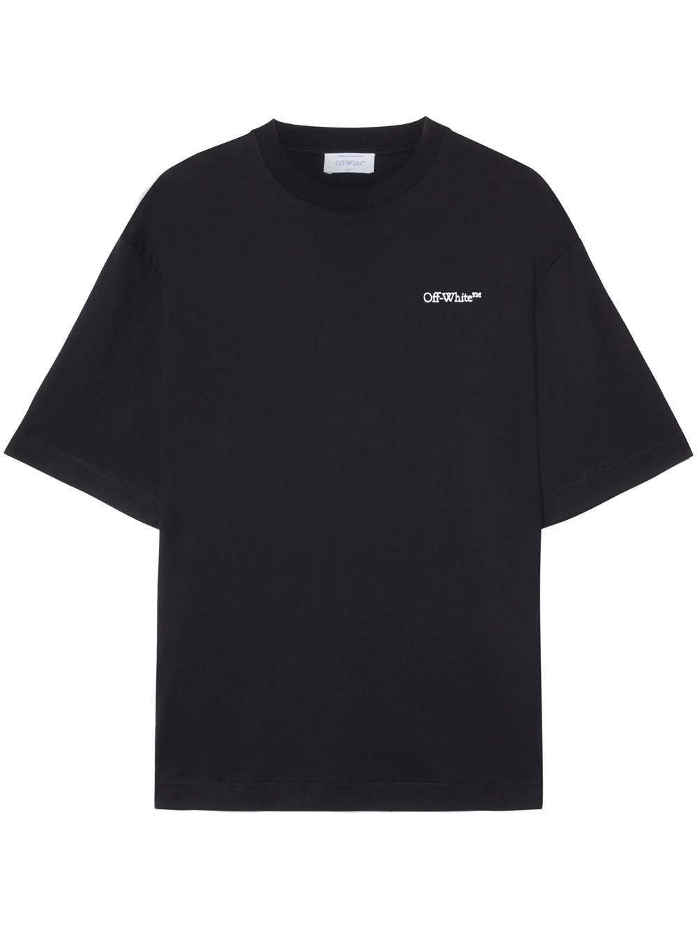 Shop Off-white T-shirt With Tattoo Arrow Embroidery In Black