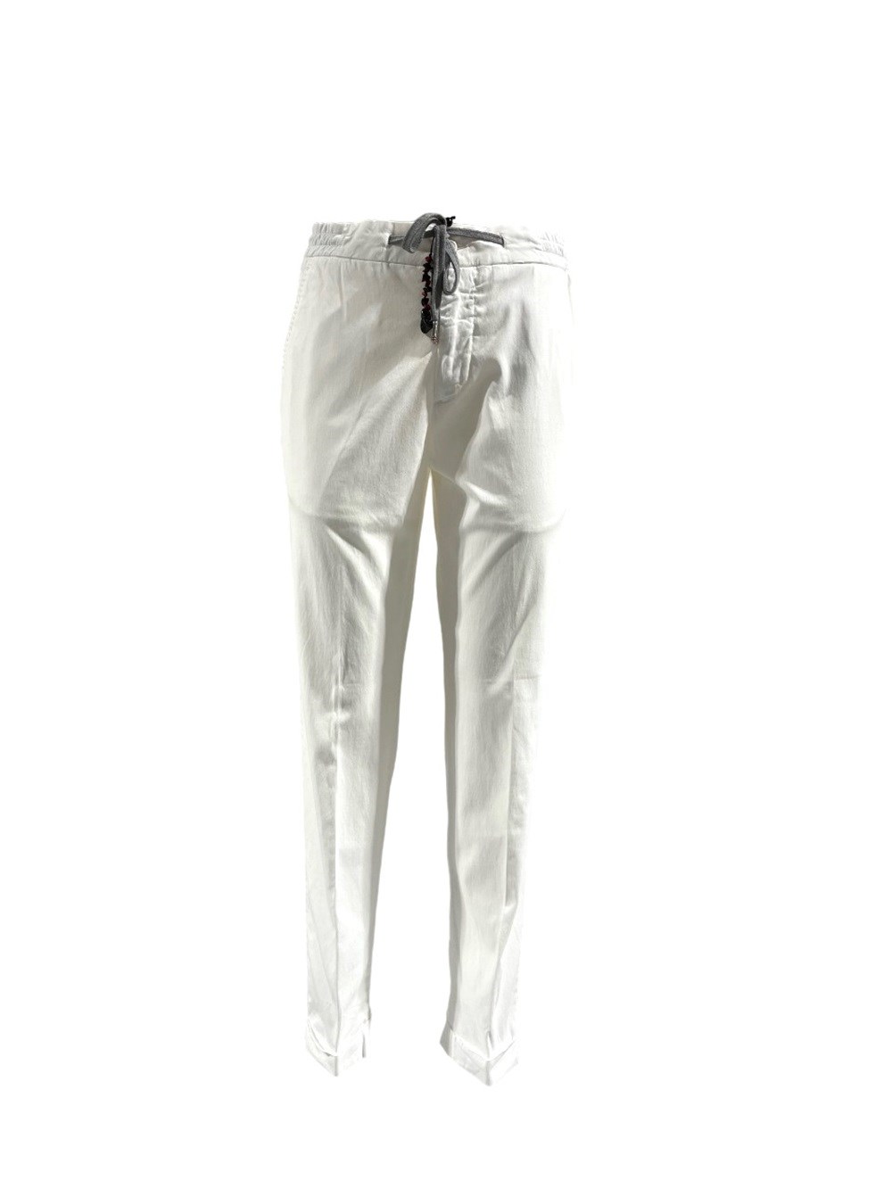 Shop Marco Pescarolo Trousers In White