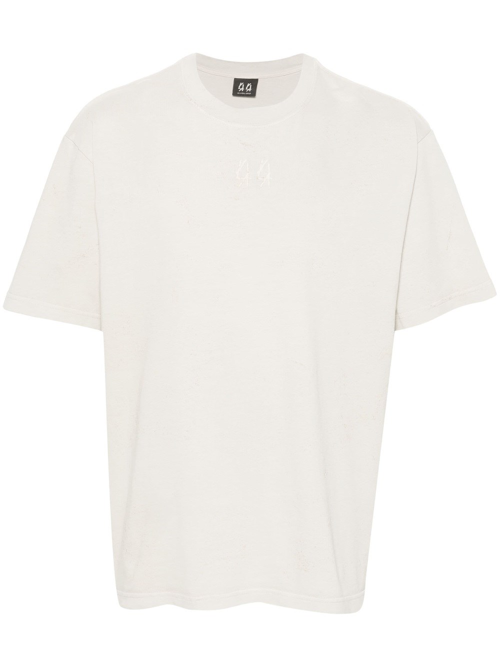 44 Label Group Trip Cut-out T-shirt In White