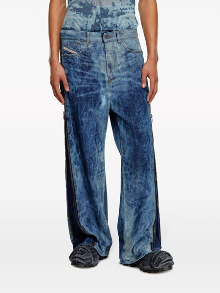 DIESEL  D-Rise  Straight Jeans  ストレートデニム Amazon | [ディーゼル] メンズ デニム ルーズ ストレート D-RISE