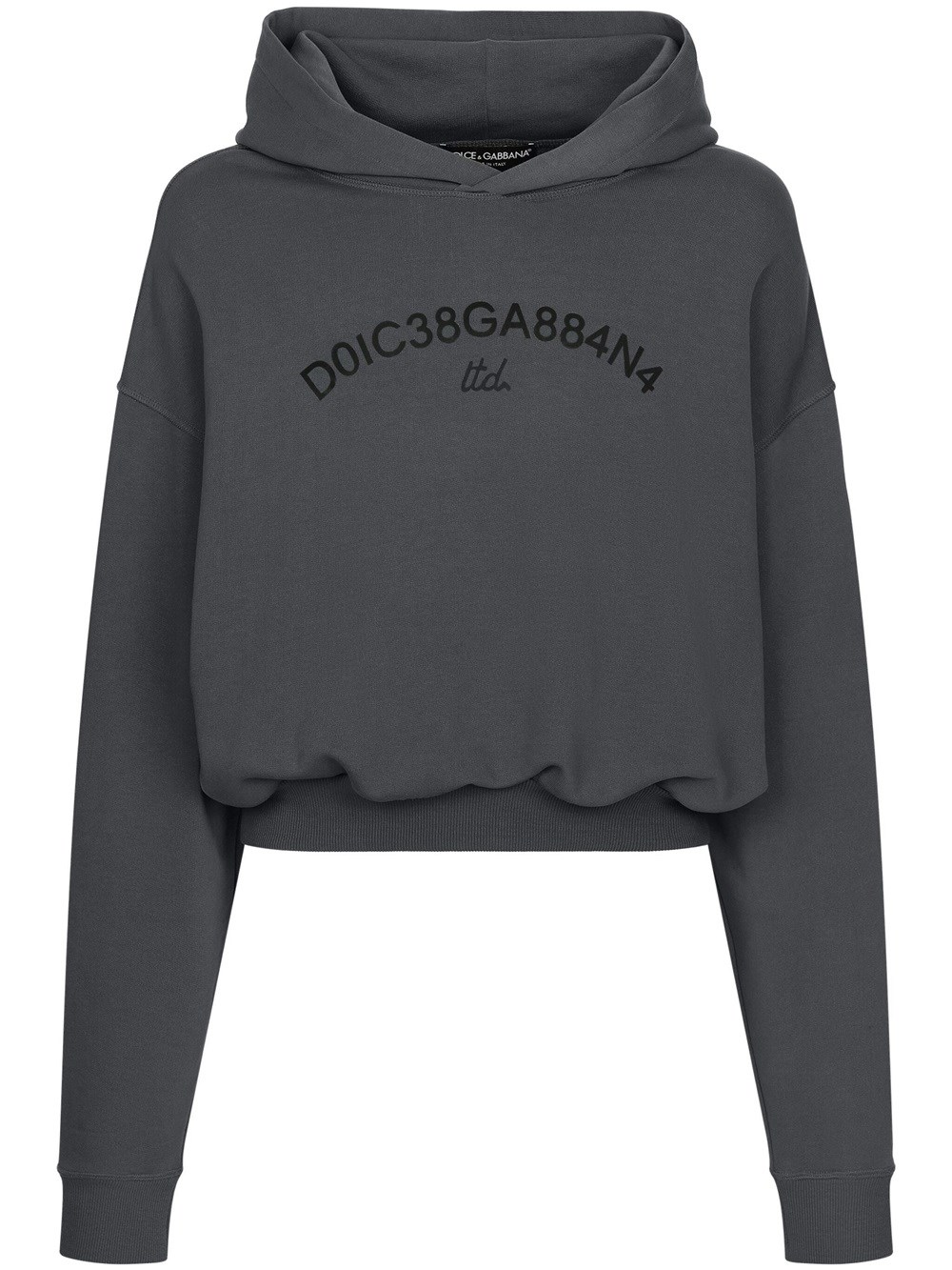 Shop Dolce & Gabbana Hoodie In Grey