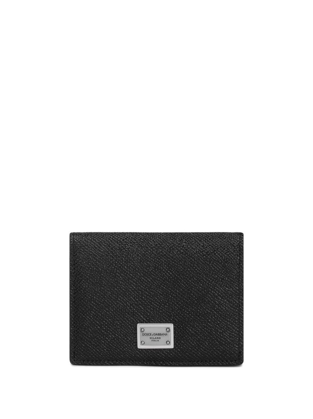 Dolce & Gabbana Card Holder With Logo In Black