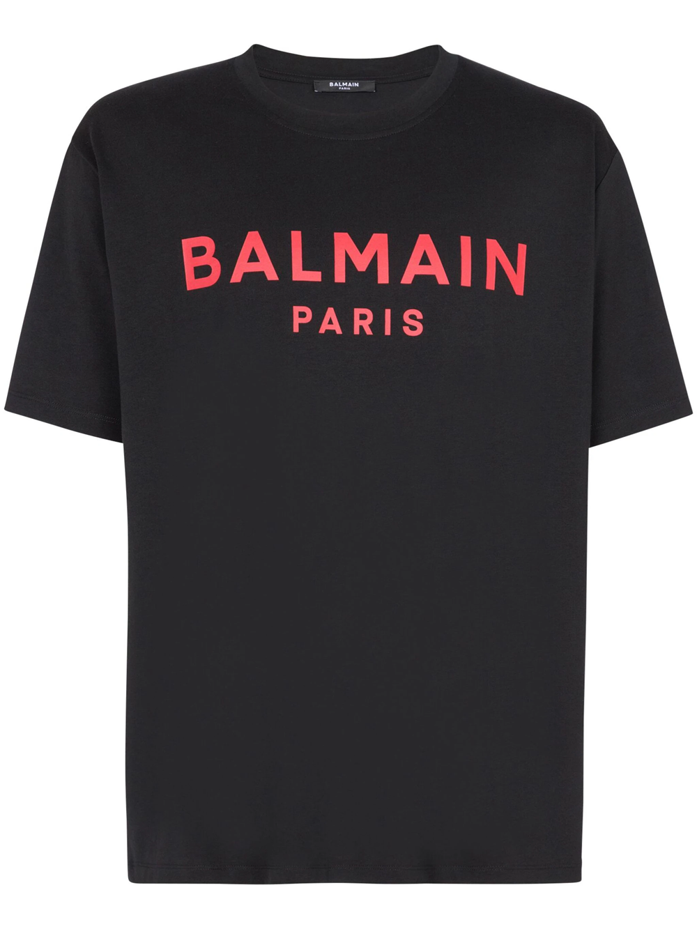BALMAIN PARIS T-SHIRT WITH PRINT