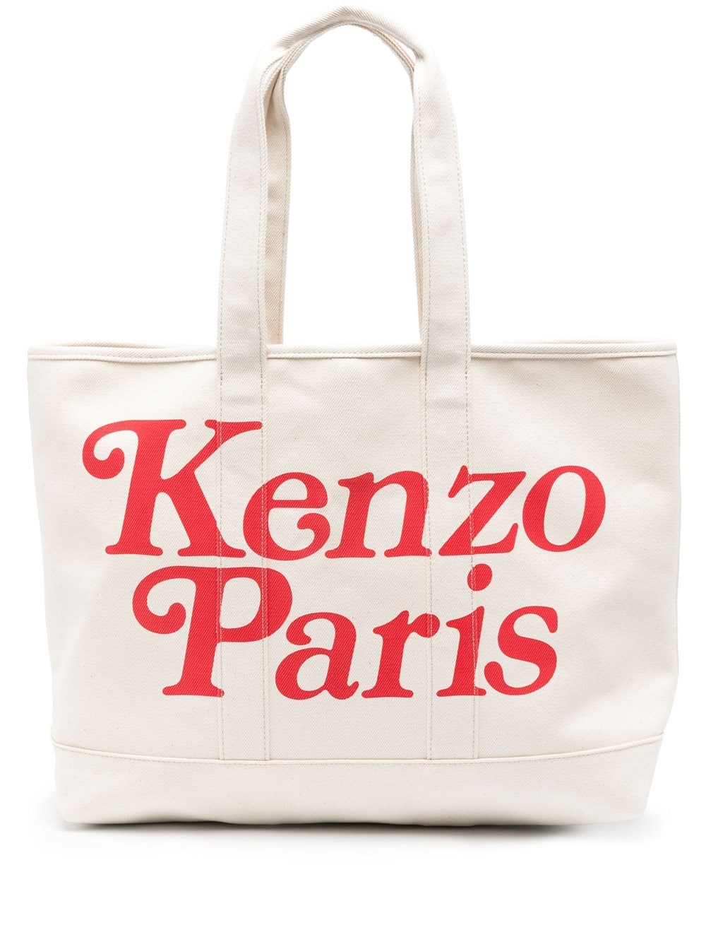 Shop Kenzo Utility Large Tote Bag In Brown