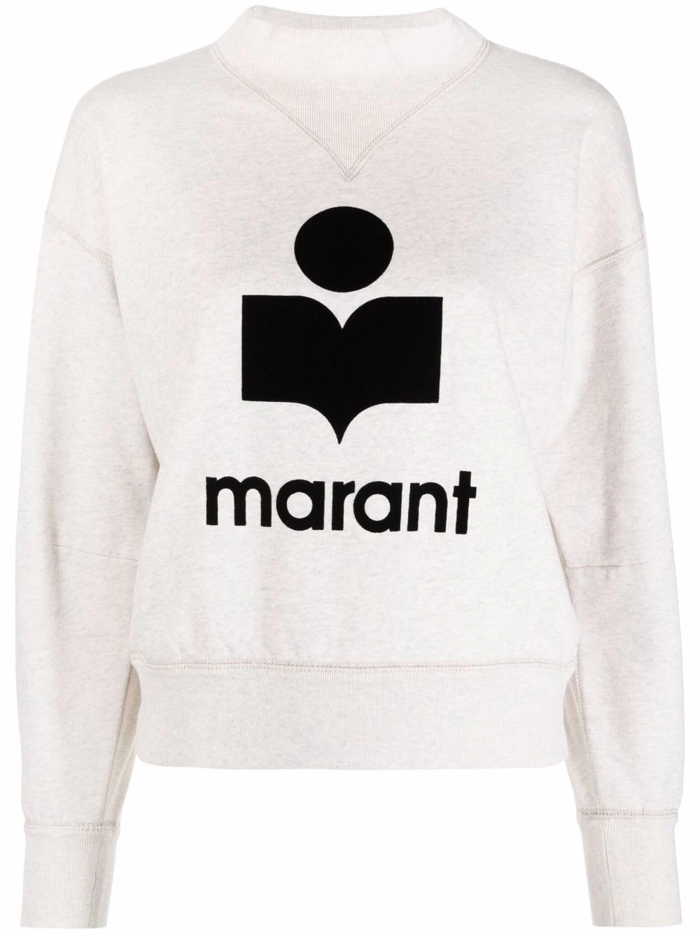 Isabel Marant Étoile Moby Sweatshirt In Brown
