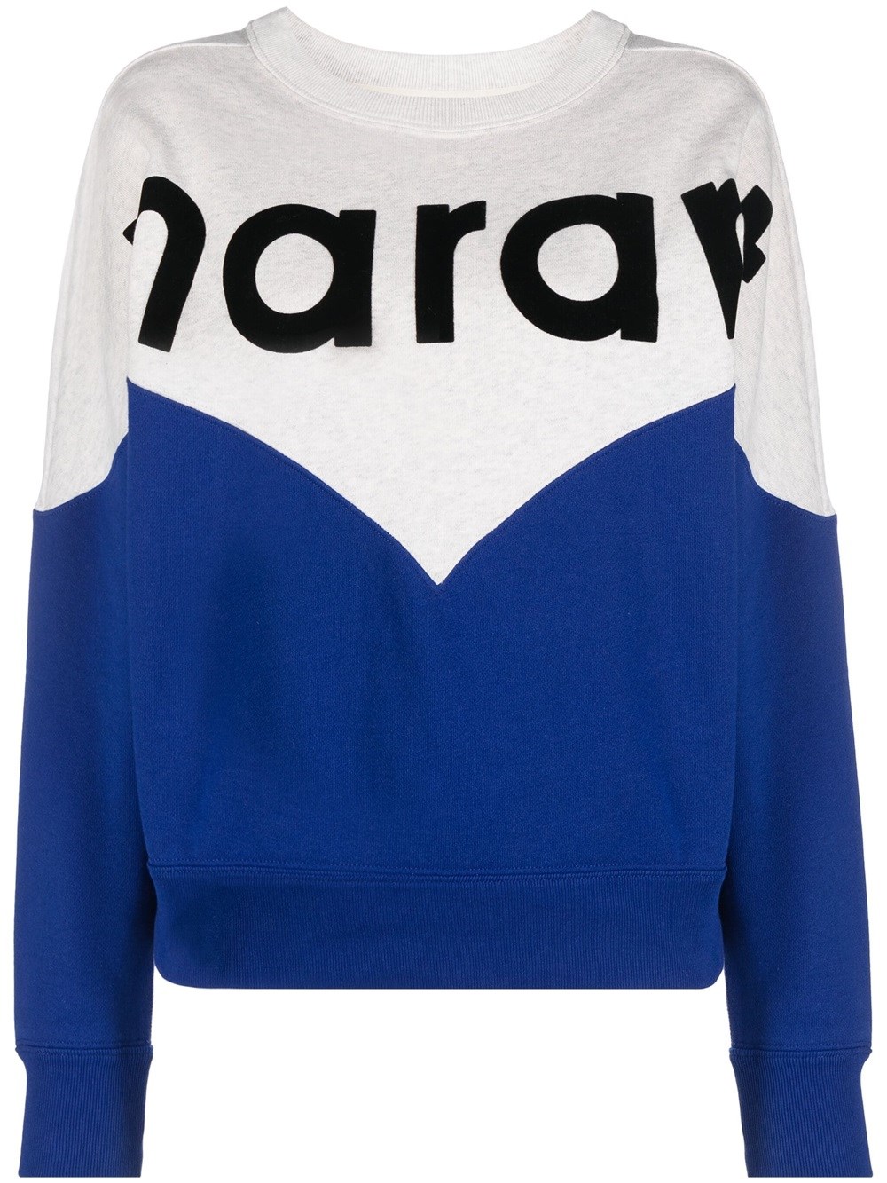 Shop Isabel Marant Étoile Houston Crewneck Sweatshirt In Blue