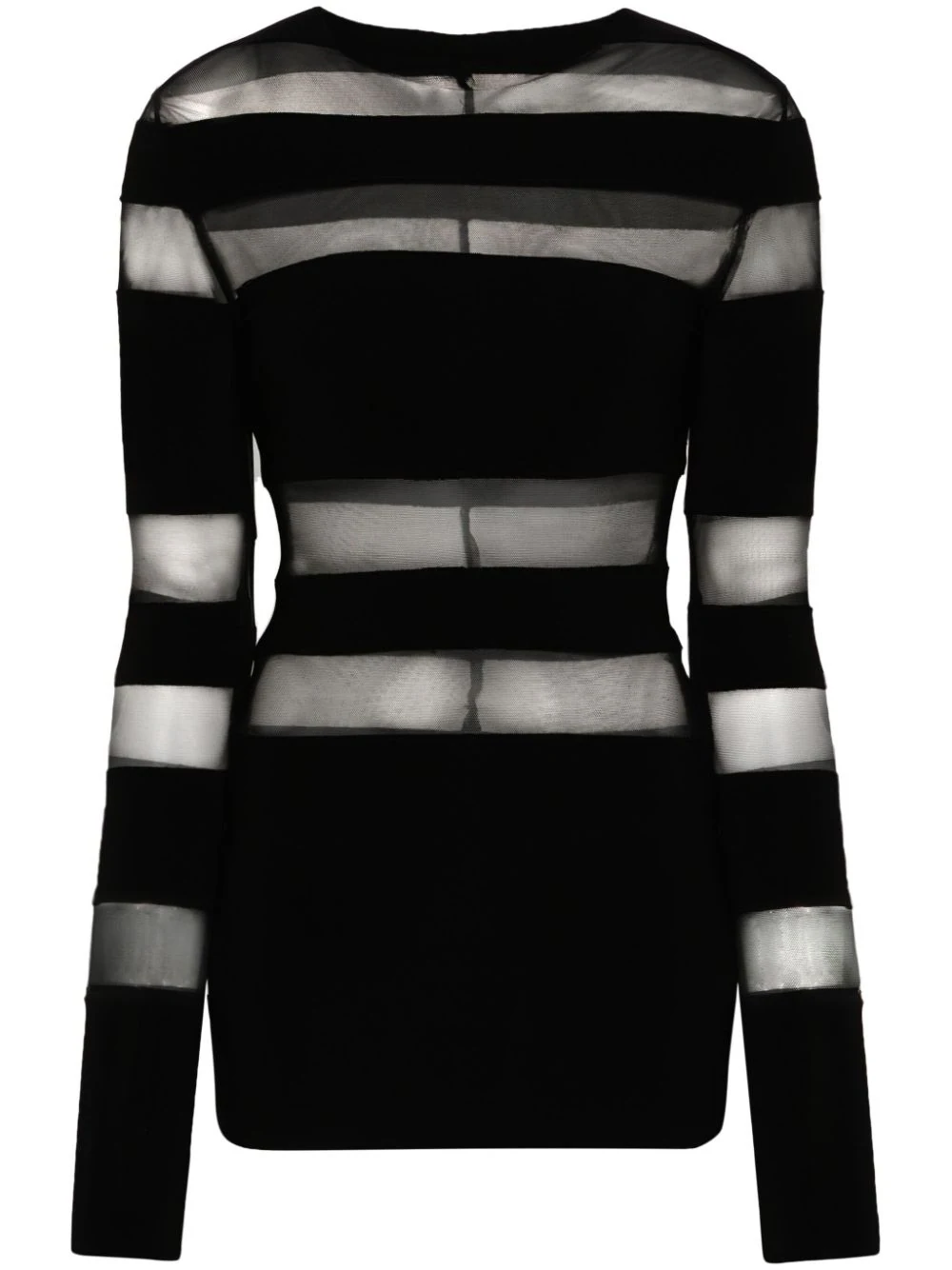 Norma Kamali Minidress With Pickleball Stitching In Black