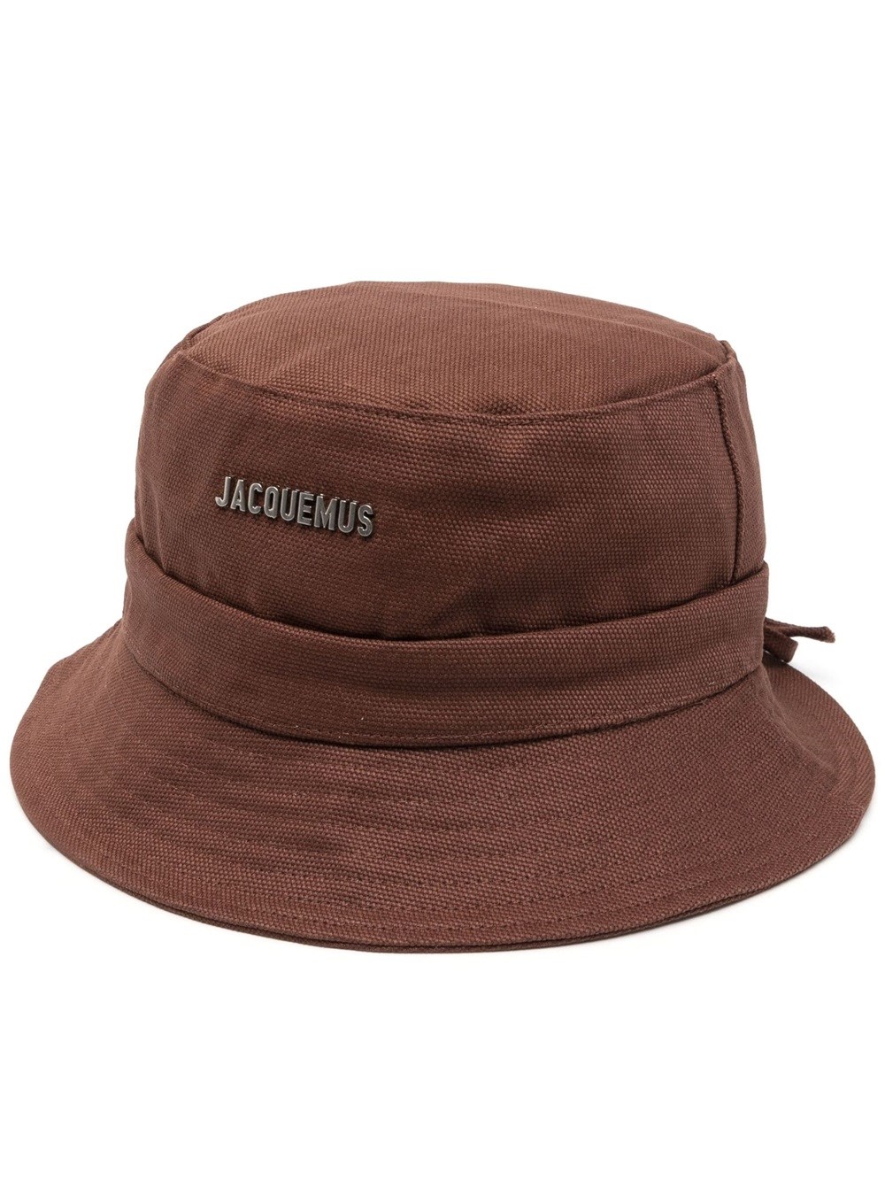 Jacquemus Le Bob Gadjo Bucket Hat In Brown