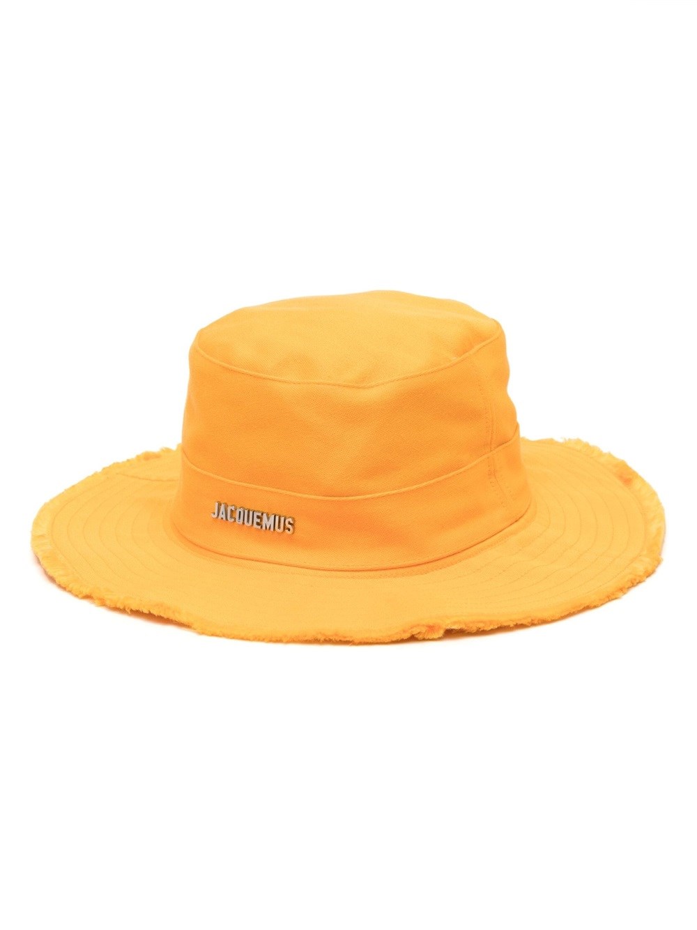 Shop Jacquemus Le Bob Artichaut Bucket Hat In Yellow & Orange
