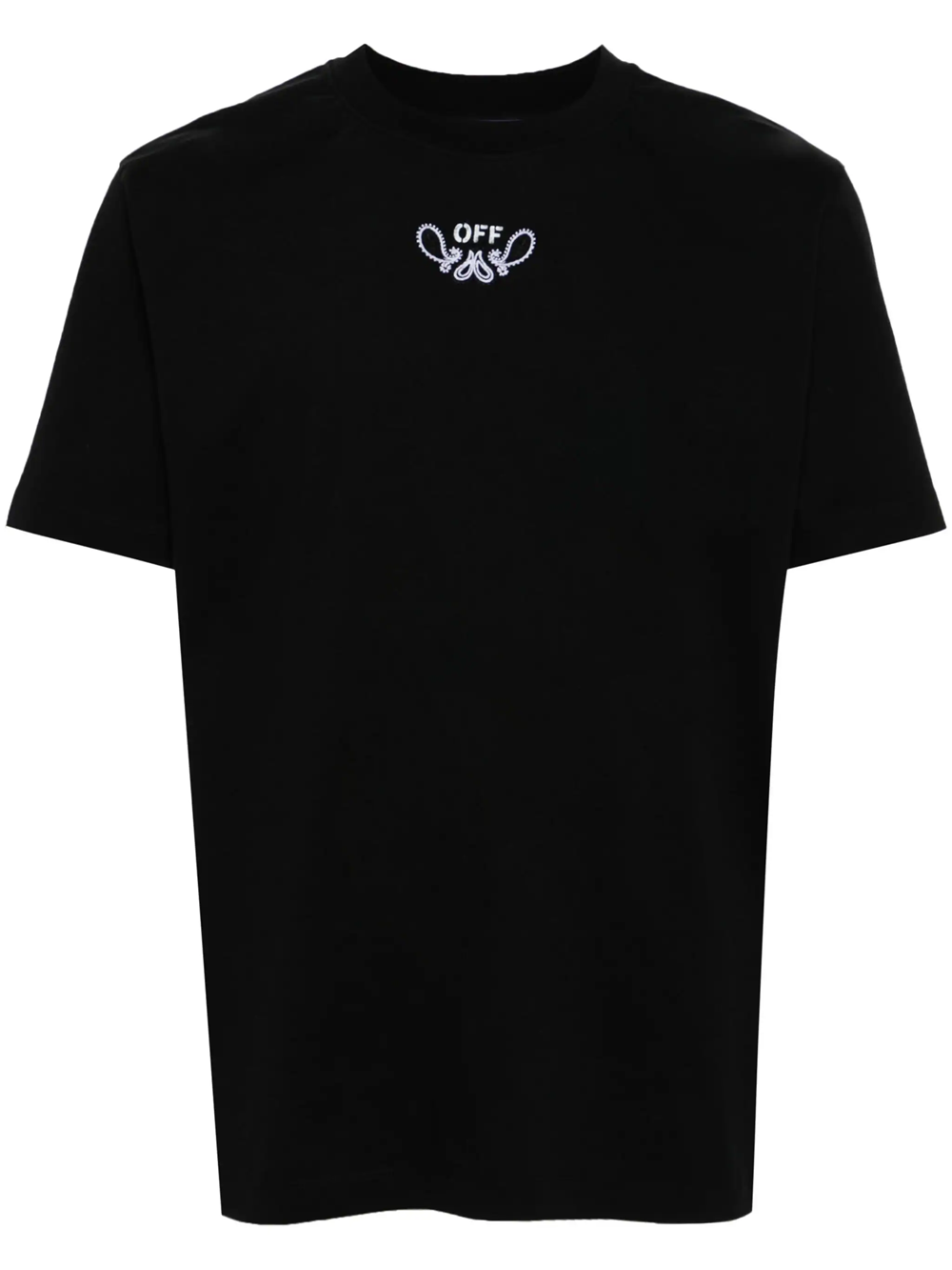 Shop Off-white Arrow Skate Bandana T-shirt In Black