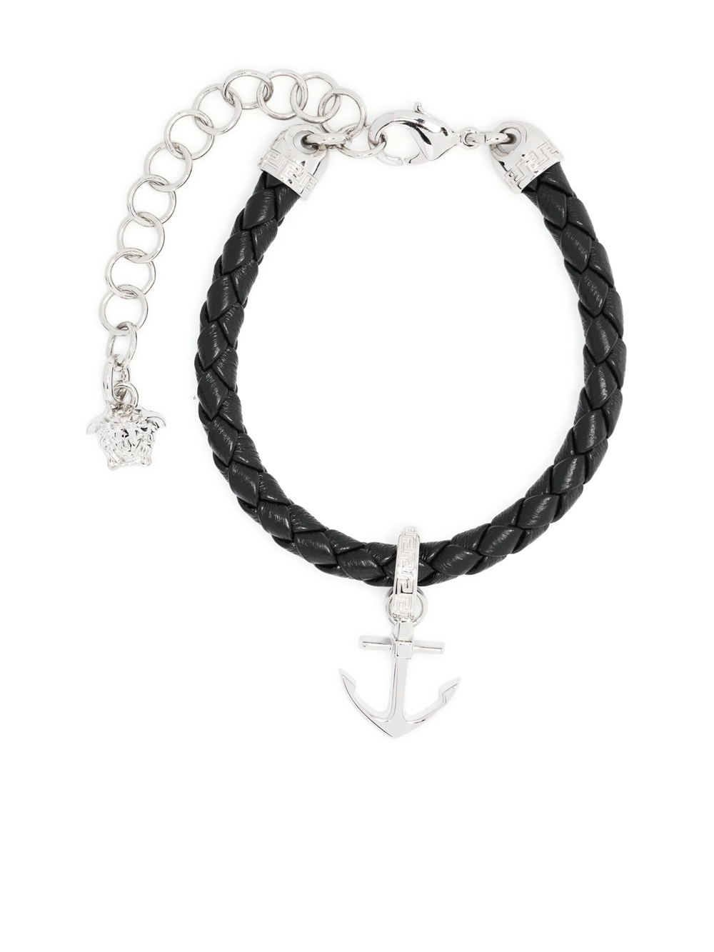 Shop Versace Nautical Medusa Bracelet In Metallic