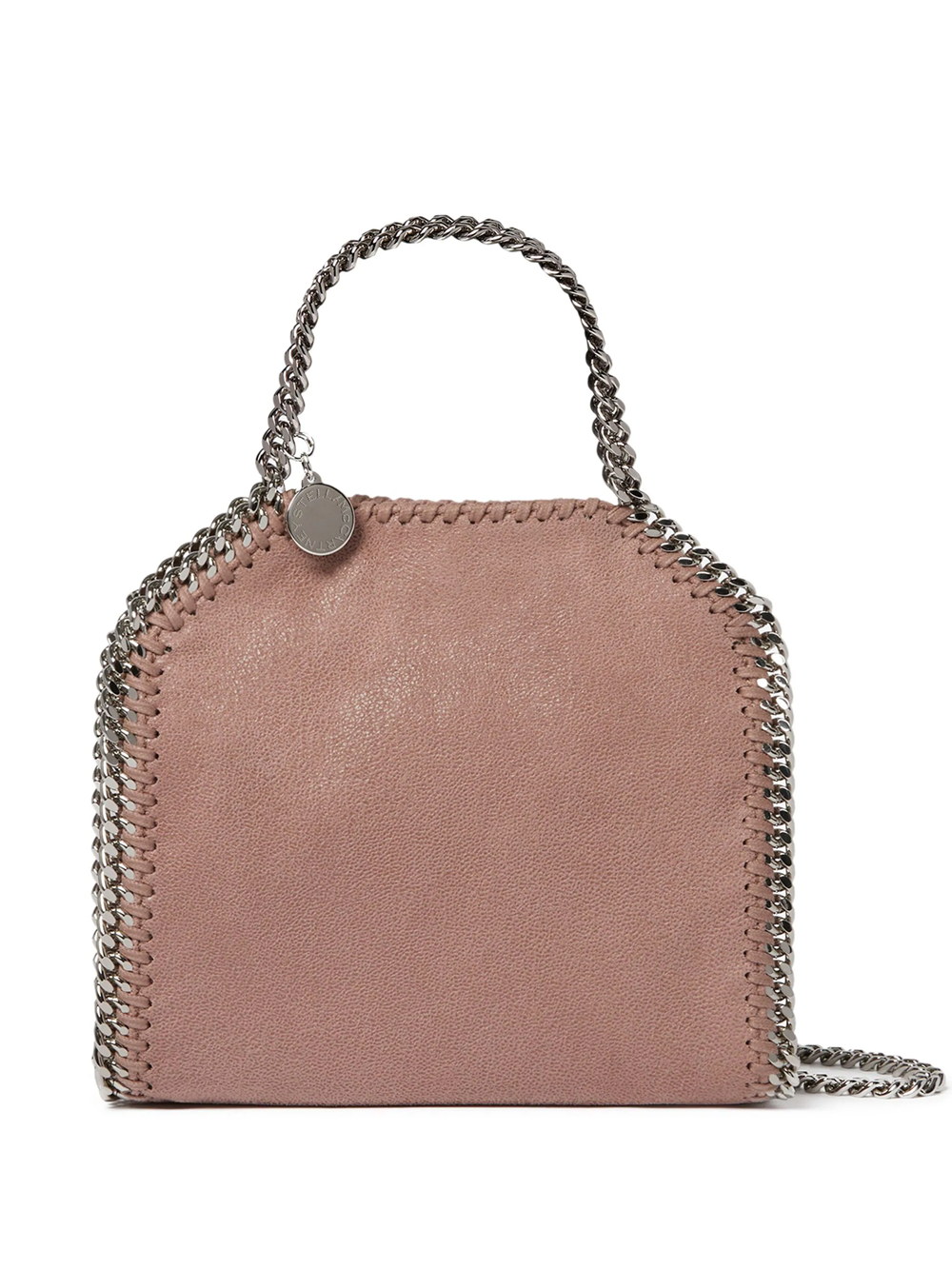 Shop Stella Mccartney Falabella Tote Bag In Pink & Purple
