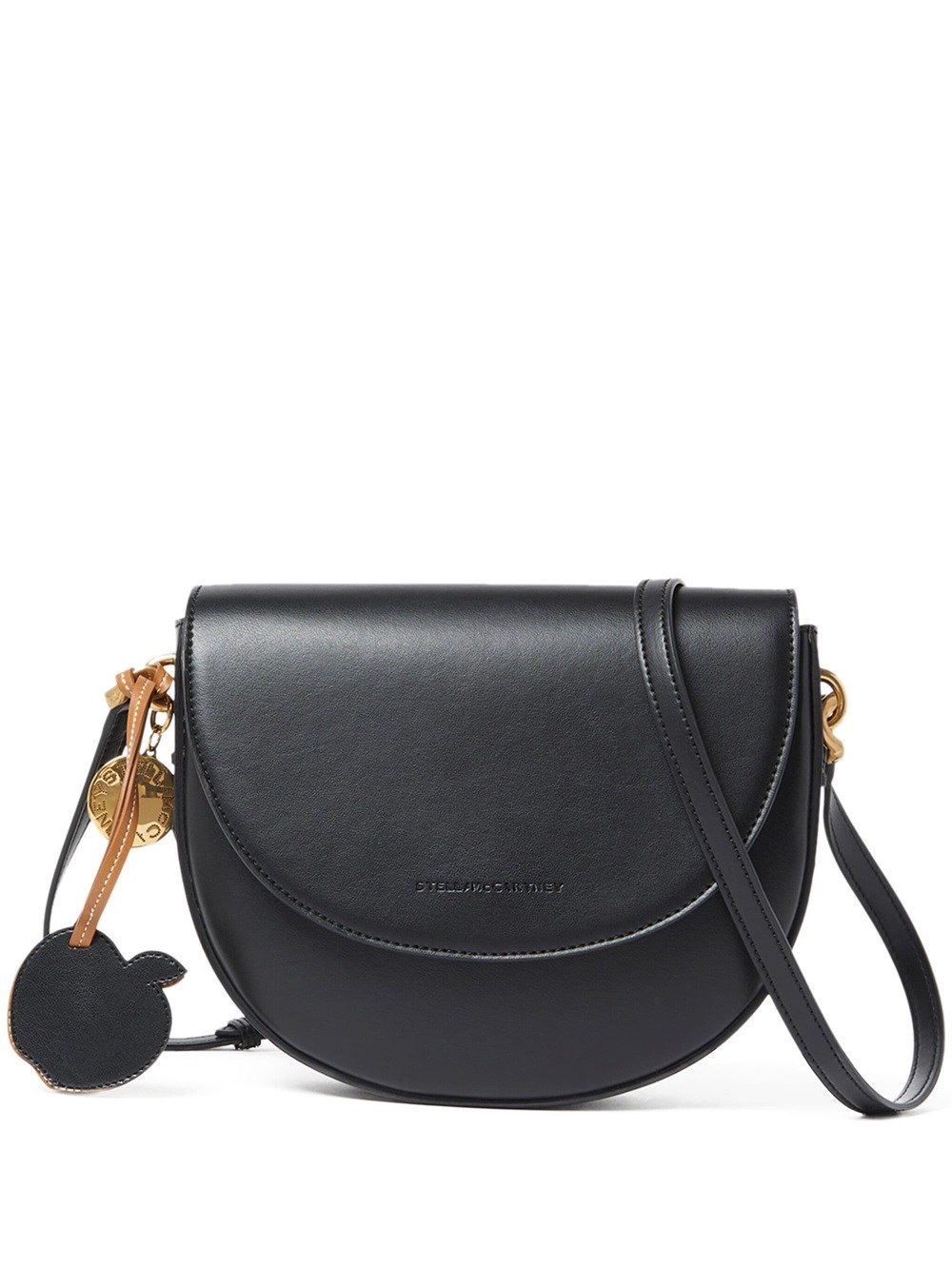 Shop Stella Mccartney Medium Frayme Bag In Black