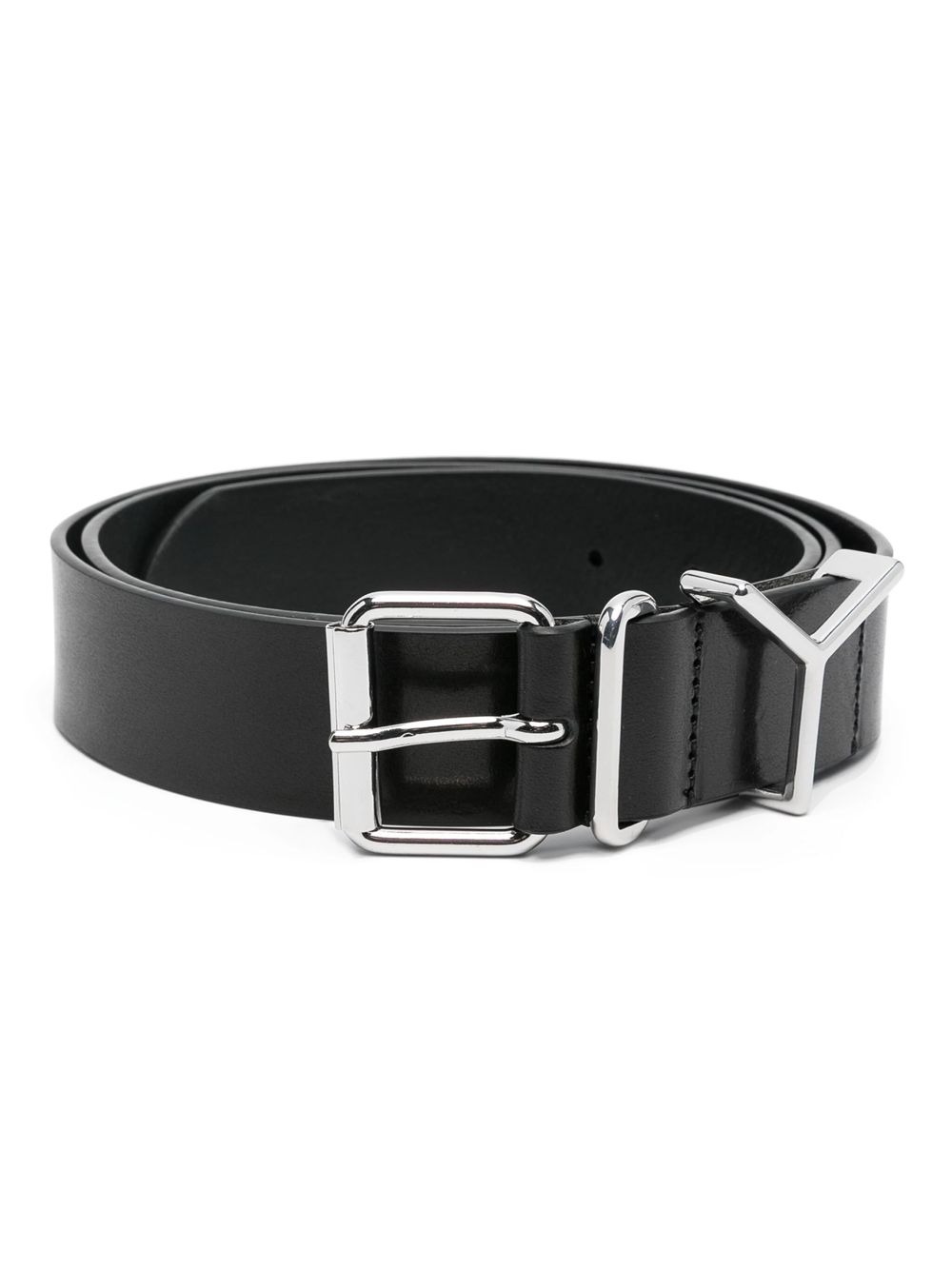 Shop Y/project Belt With Y Logo In Black