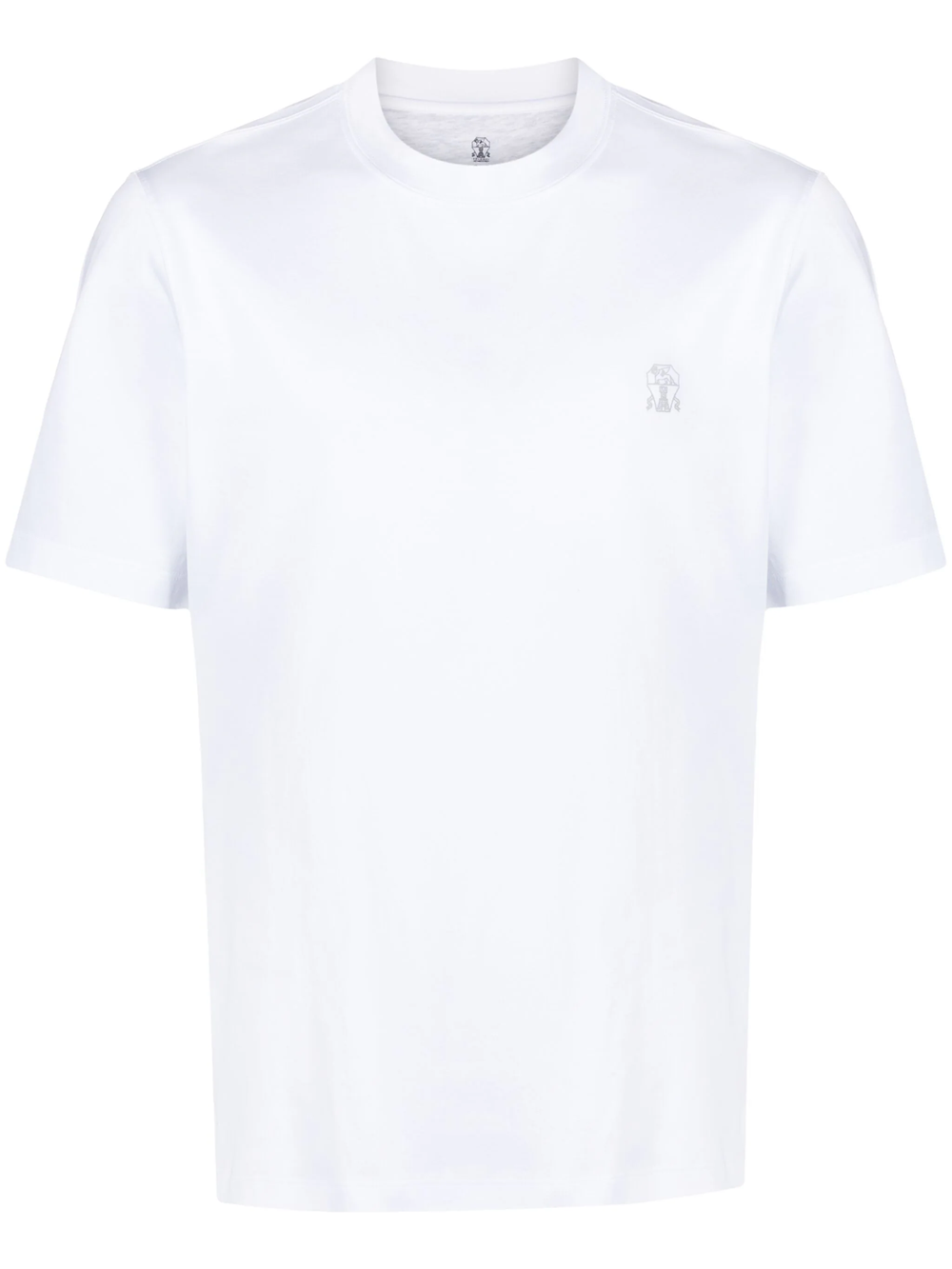 Shop Brunello Cucinelli T-shirt With Print In White