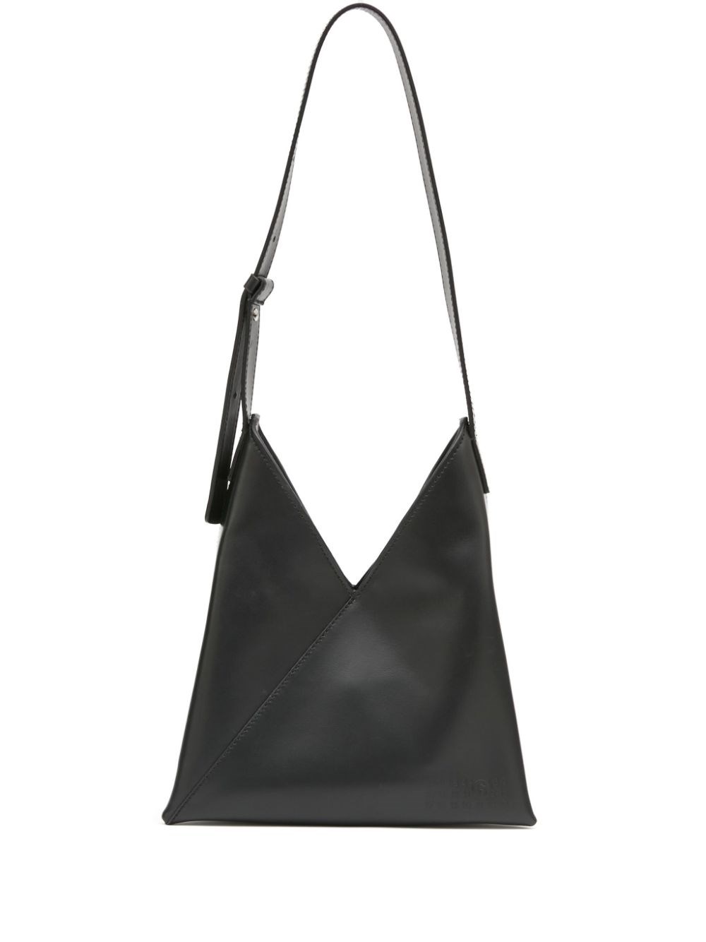 Shop Mm6 Maison Margiela Small Japanese Shoulder Bag 6 In Black