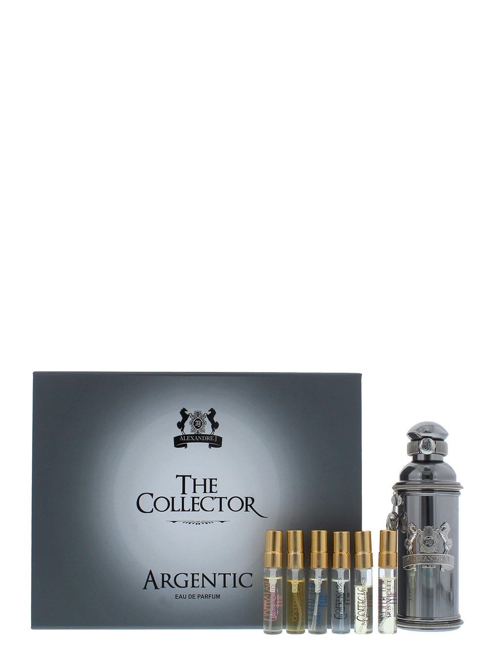 Shop Alexandre J Alexandre.j The Collector Argentic Eau De Parfum Gift Set Unisex, 100 ml In Metallic