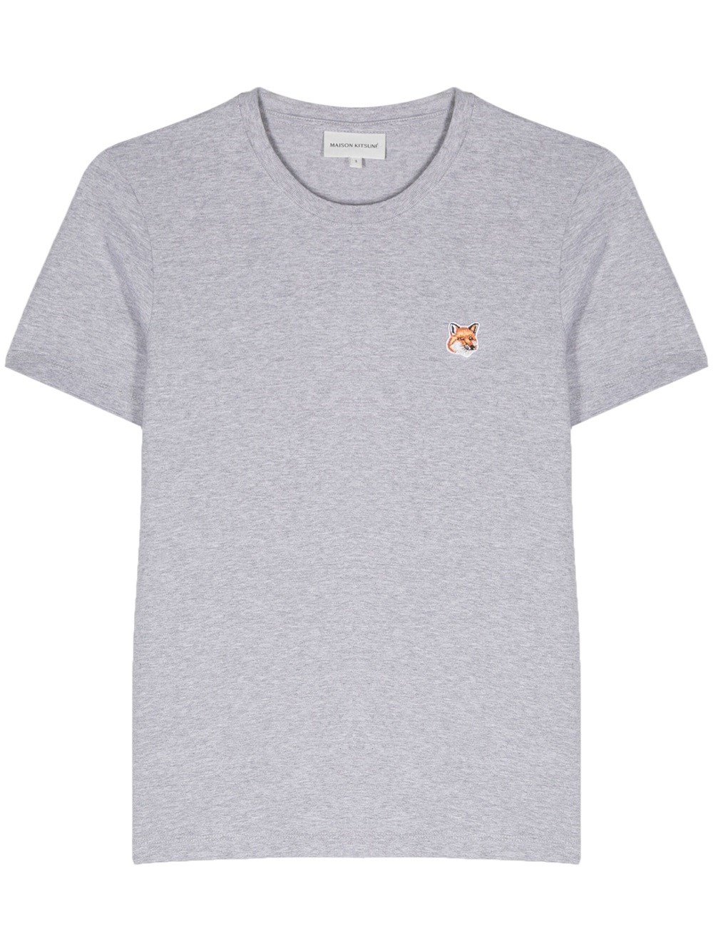 Shop Maison Kitsuné T-shirt With Print In Grey